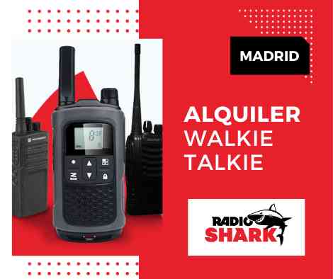 Alquiler Walkie - Talkies Motorola en Madrid