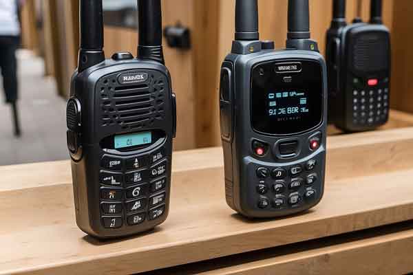 Alquila walkie talkies: considera el rango de comunicación